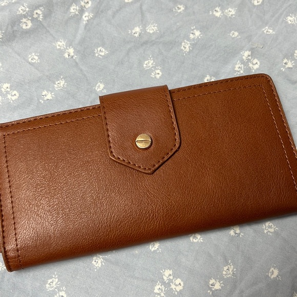 Brown Vegan Leather Wallet - Antik Kraft - Picture 1 of 3